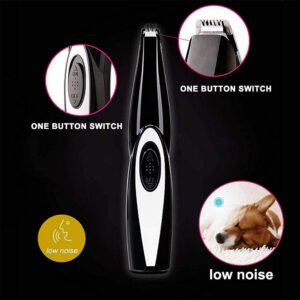Electric Pet Hair Clipper and Trimmer Pet Grooming Tool- USB Charging_5