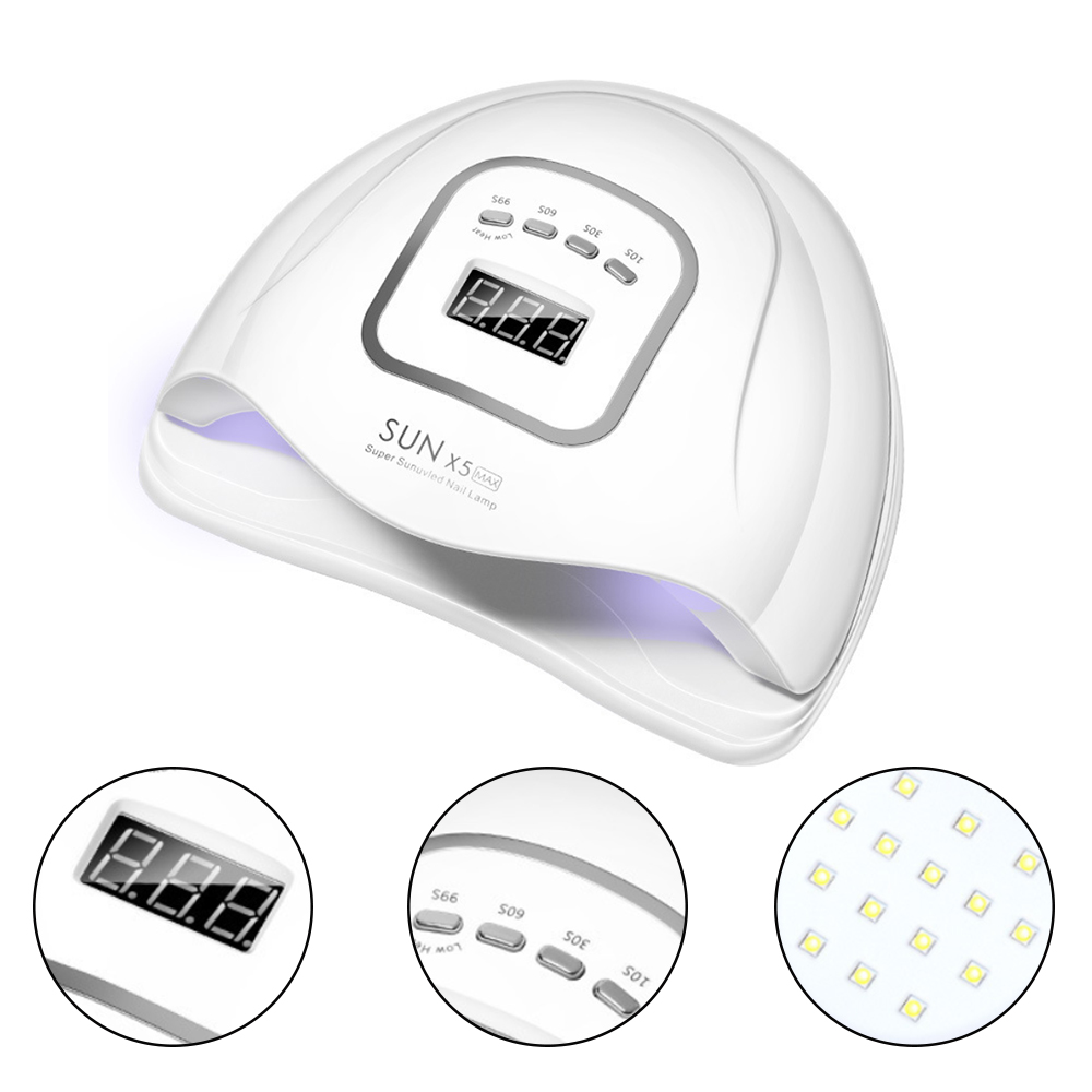 120W LED UV Nail Gel Dryer Curing Lamp- AU/US/UK/EU Plug_5 120W LED UV Nail Gel Dryer Curing Lamp- AU/US/UK/EU Plug_5
