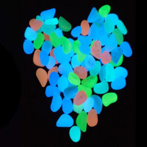 Solar Powered Glow in the Dark Garden Pebbles Garden Décor_8