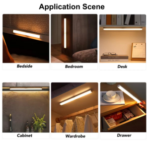 USB Rechargeable Motion Sensor LED Bar Light_5