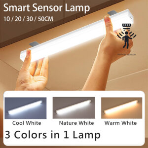 USB Rechargeable Motion Sensor LED Bar Light_0