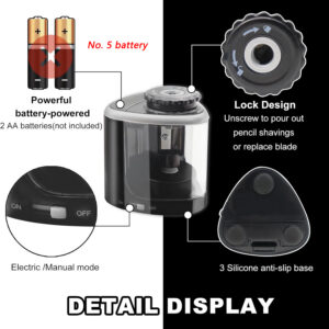 Desktop Automatic Pencil Sharpener_3