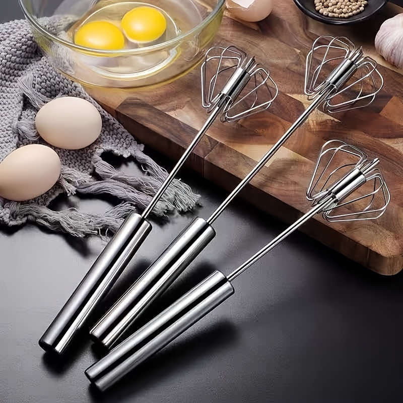 Stainless Steel Egg Beater Durable Semi-Automatic Mixer_5 Stainless Steel Egg Beater Durable Semi-Automatic Mixer_5