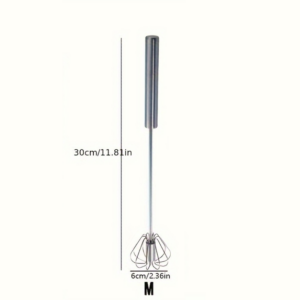 Stainless Steel Egg Beater Durable Semi-Automatic Mixer_7
