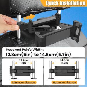 Car Headrest Tablet Holder_5