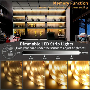 LED Strip Light Hand Scan Dimming Motion ON OFF Sensor_5
