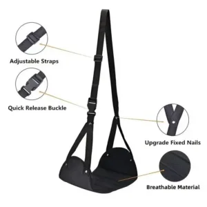 Portable Hammock Leg Rest With Adjustable Strap_4
