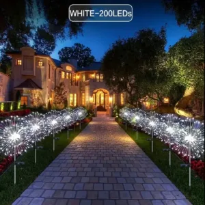 Solar Fireworks Lights Outdoor Waterproof Solar Garden Lights_9