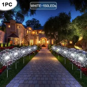 Solar Fireworks Lights Outdoor Waterproof Solar Garden Lights_6
