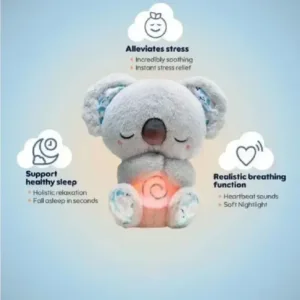 Anxiety Relief Breathing Soothing Koala Bear Sleep Doll_2