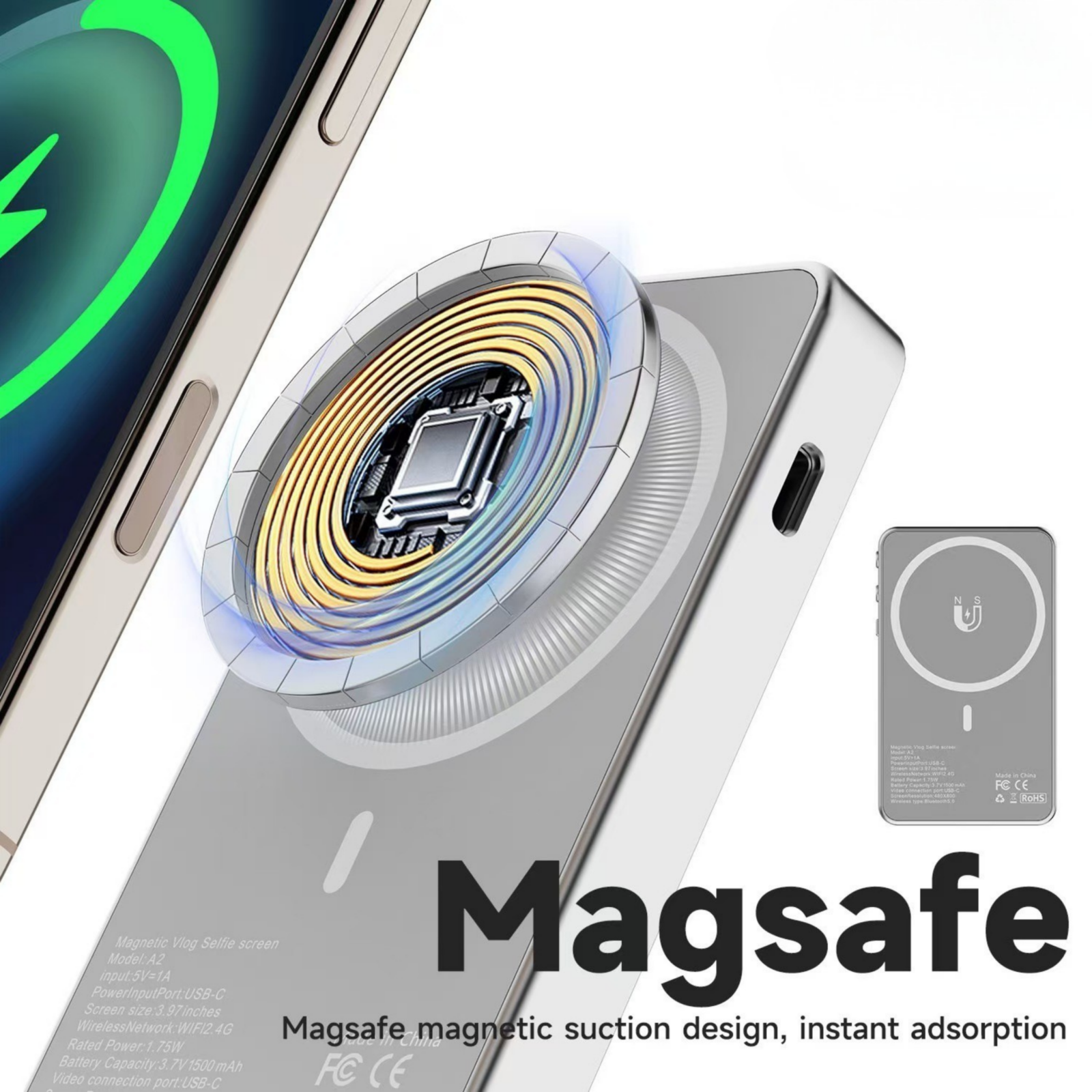 Magnetic Selfie Monitor Pro™_4 Magnetic Selfie Monitor Pro™_4