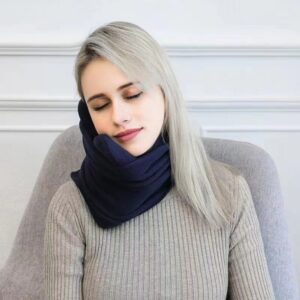U Shape Travel Neck Pillow Comfortable Head Rest Cushion_0