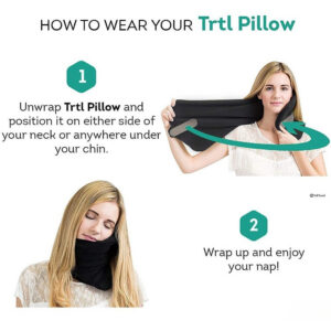 U Shape Travel Neck Pillow Comfortable Head Rest Cushion_4